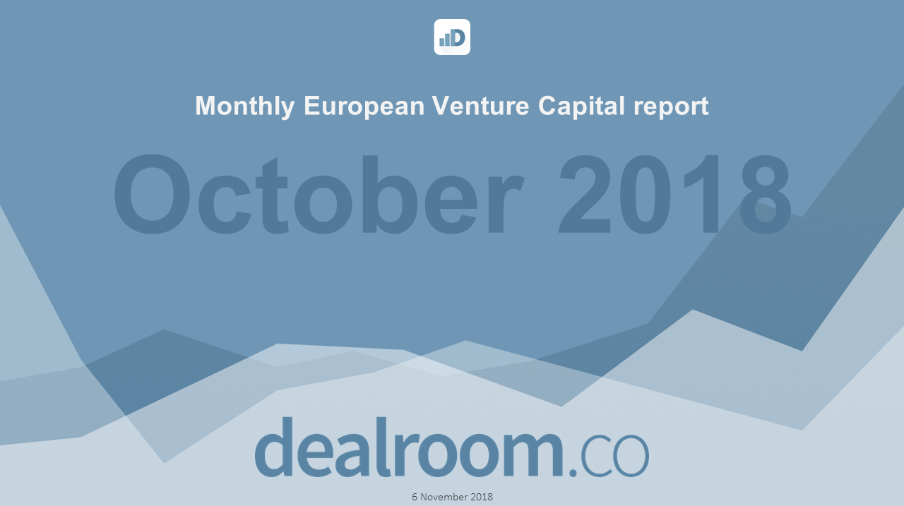 With €2.7 billion invested, October was one of the most active months of 2018 so far