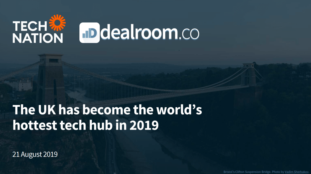 Has the UK become the world’s hottest tech hub in 2019?