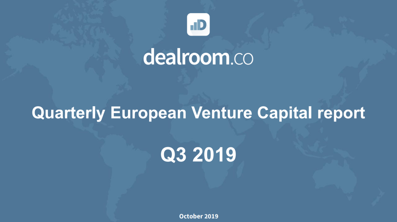 €9.8 billion venture capital investment in Q3 2019 in Europe & Israel