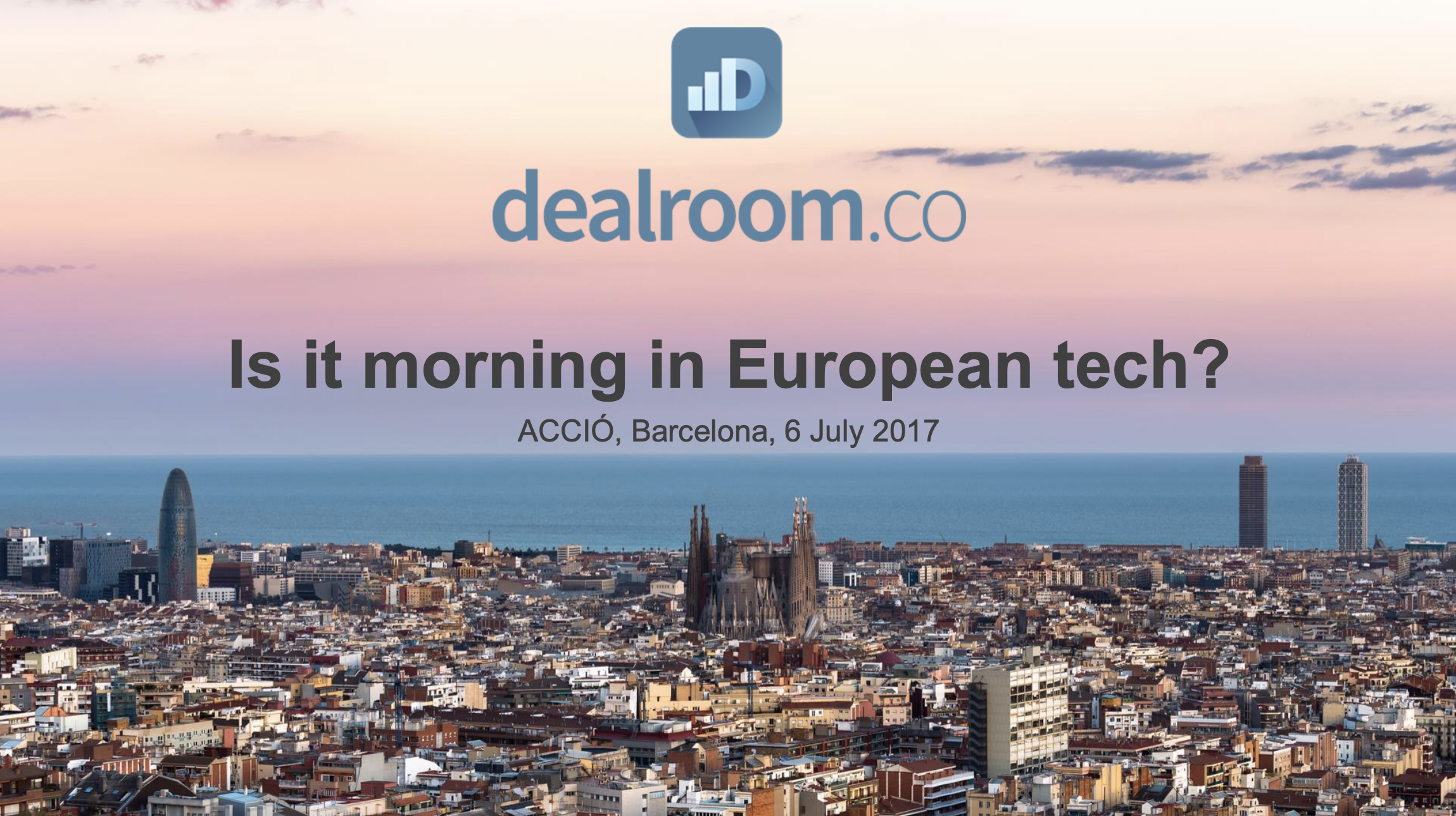 Is it morning in European tech?