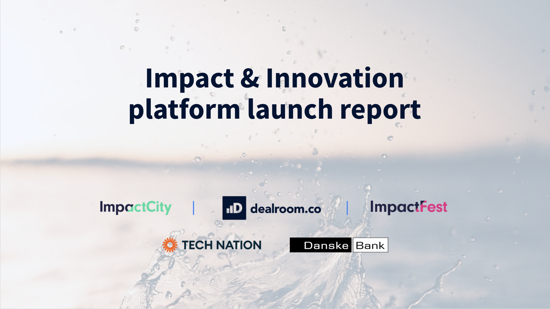 Impact & Innovation – platform launch report