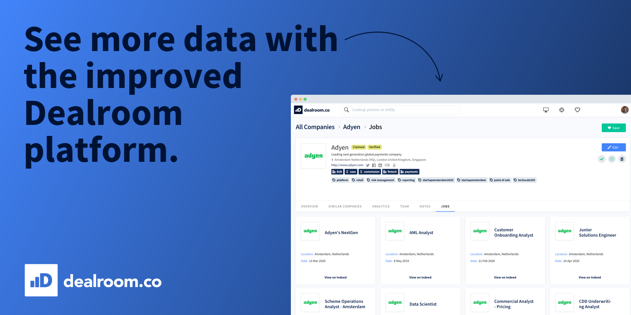 More features, more data, an upgraded platform.