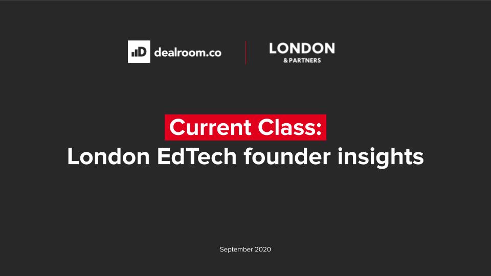 Founder insights – Global EdTech from a London perspective