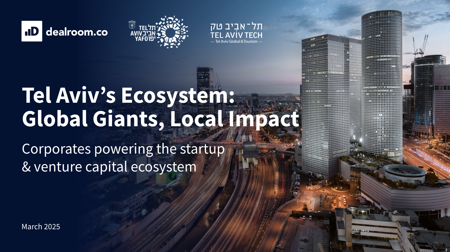 Tel Aviv Tech: Corporates powering startups & venture capital