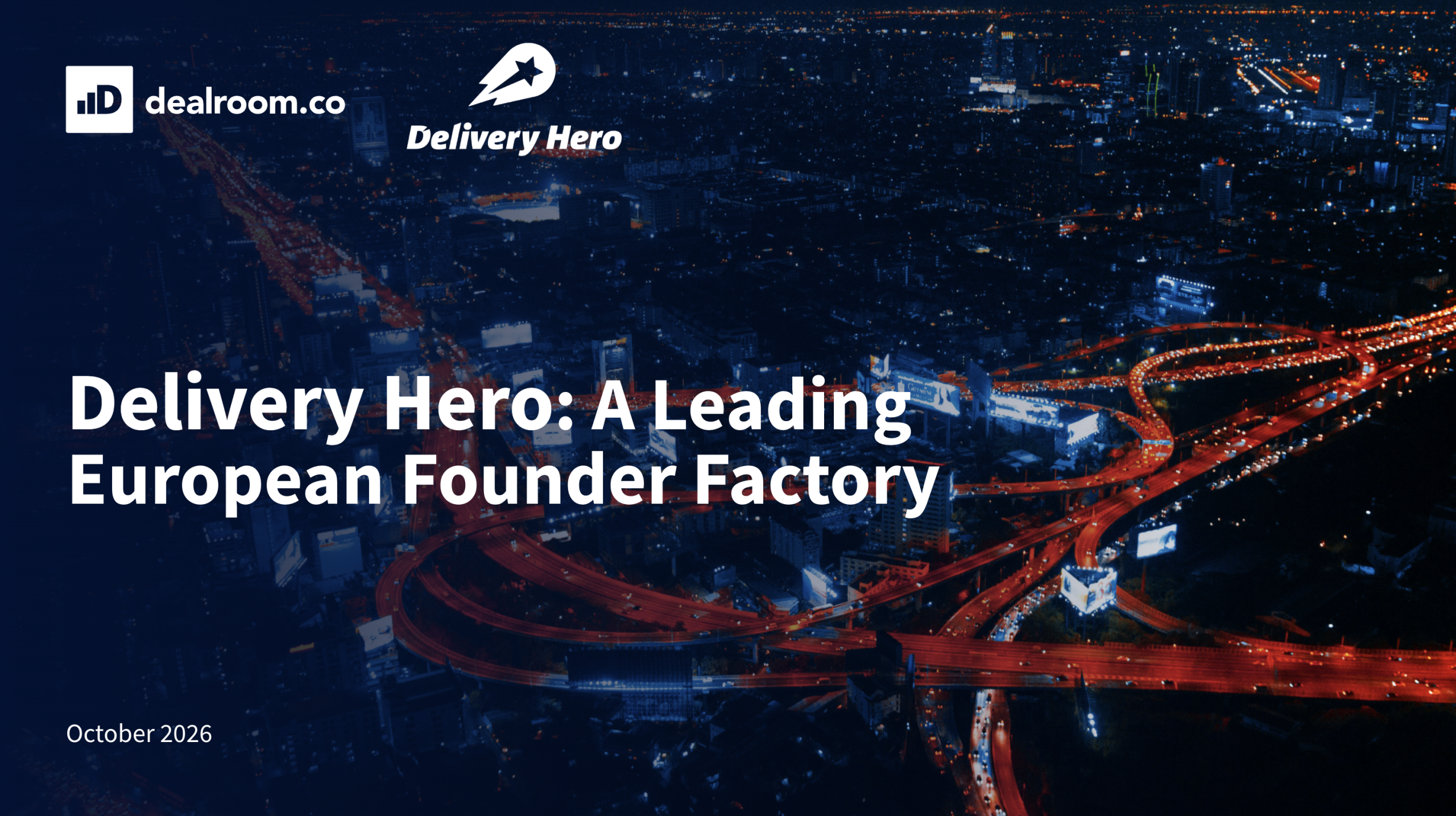 Delivery Hero: A Leading European Founder Factory